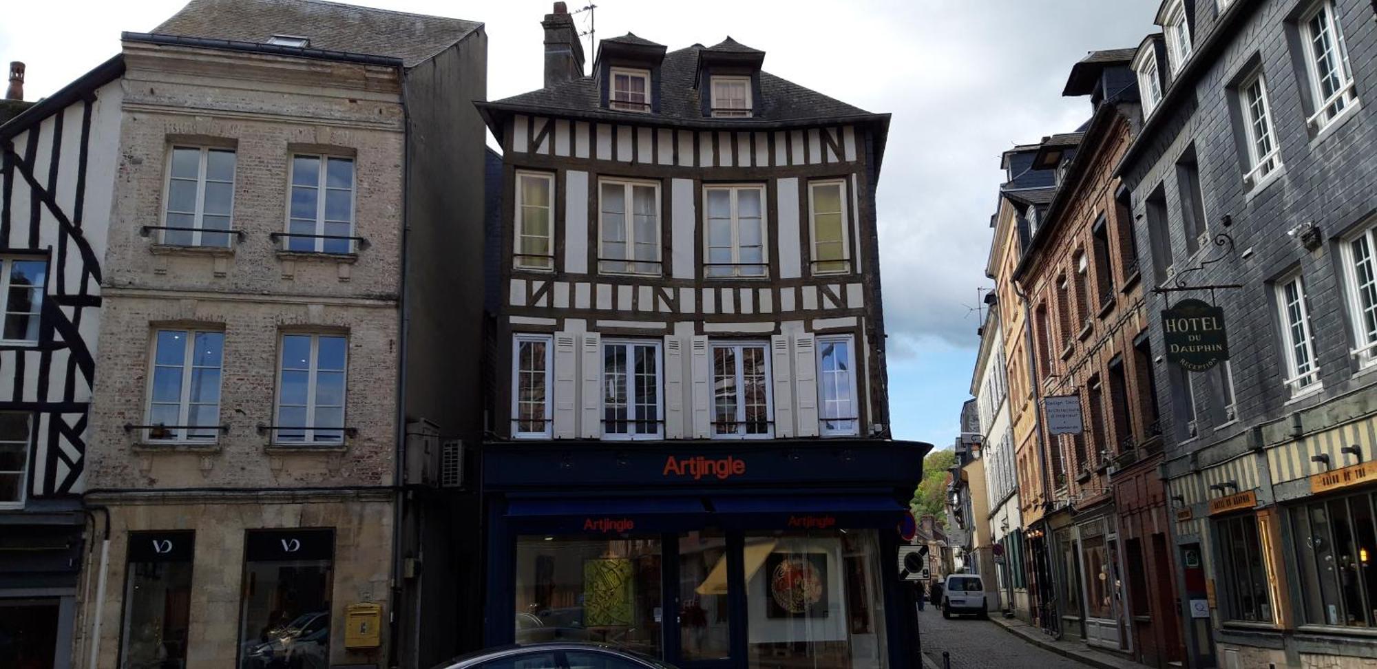 Le Petit Honfleur Lägenhet Exteriör bild